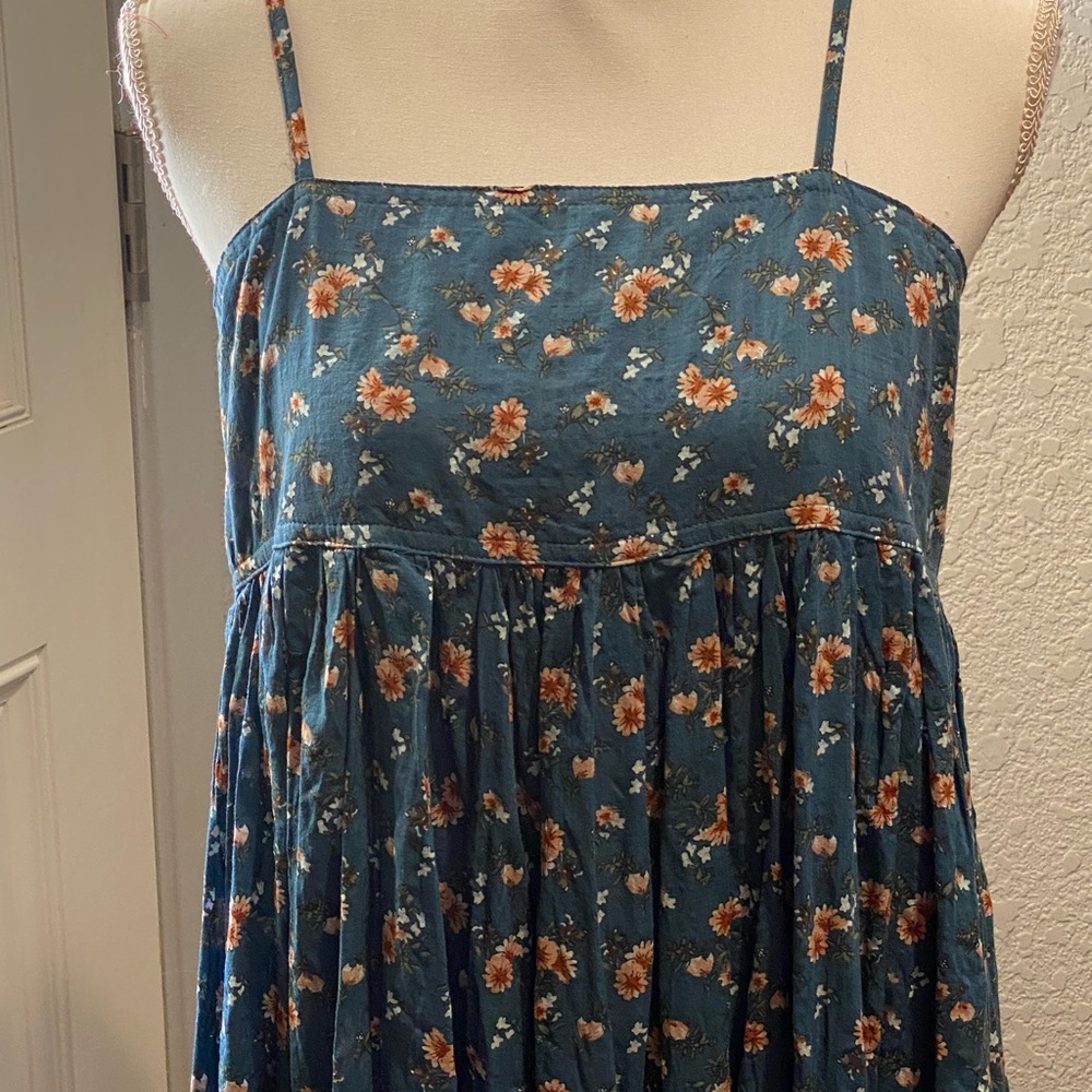 Natural life maxi boho dress size small
